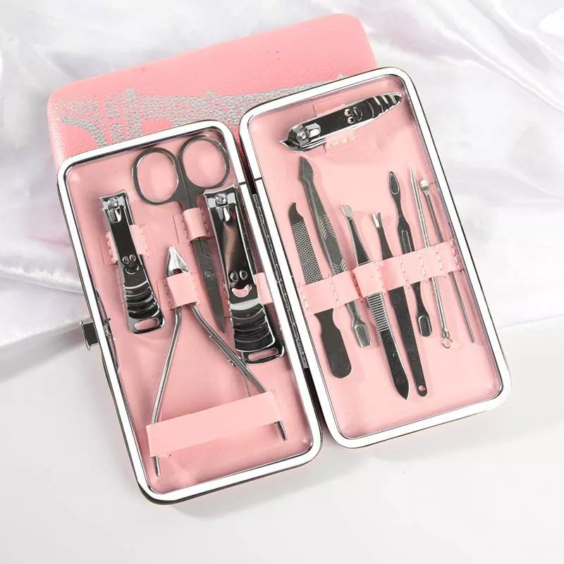 Set pemotong kuku 12pcs dengan beg pu